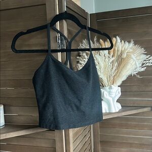 Beyond Yoga Black Sleeveless Crop Camisole